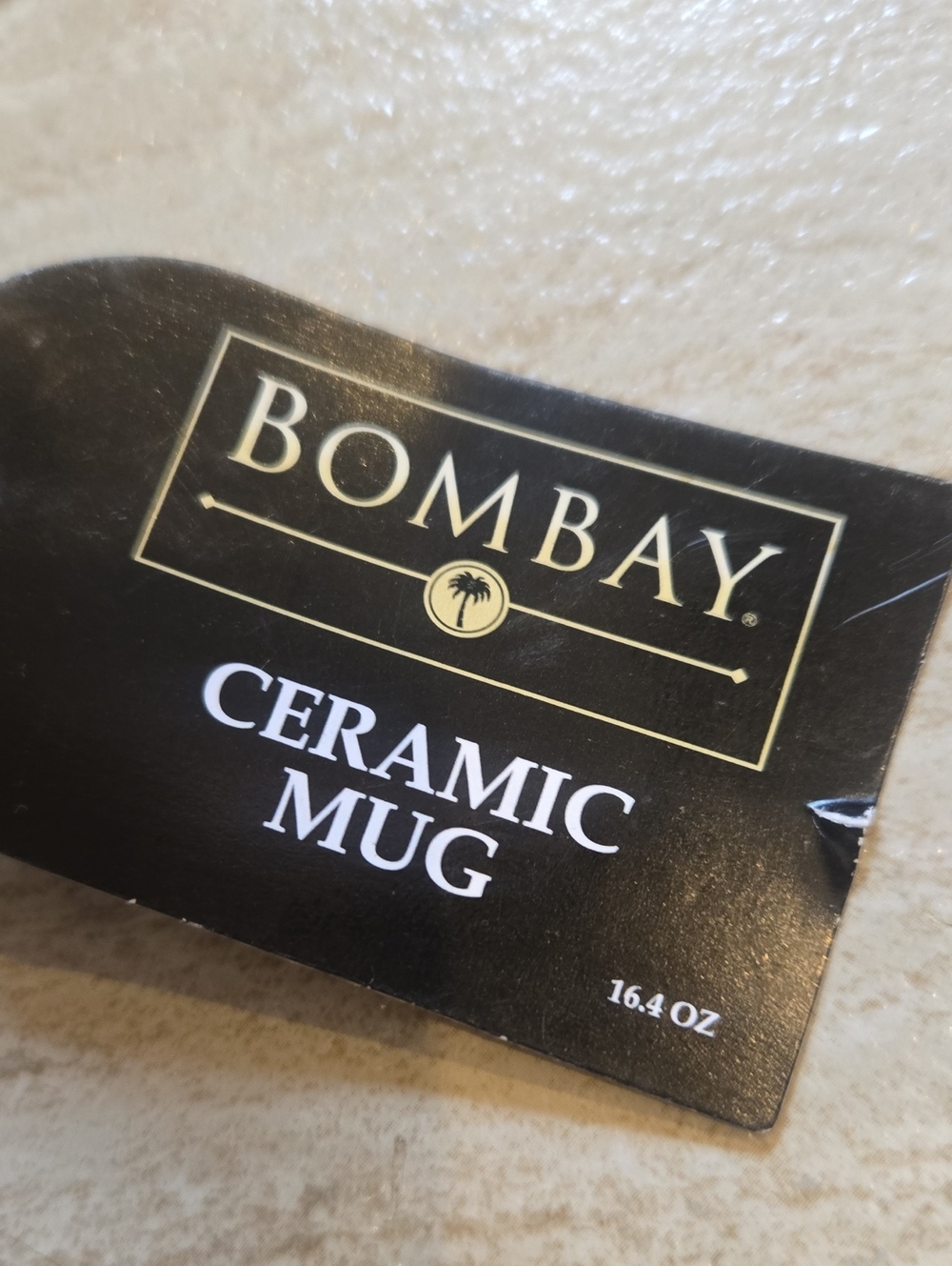 New Bombay Golden Glitter Ceramic Mug - Picture 2 of 8